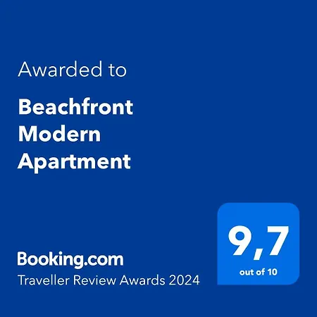 アパート Beachfront Modern *